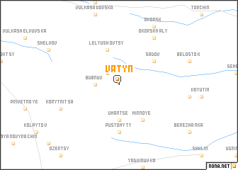 map of Vatyn