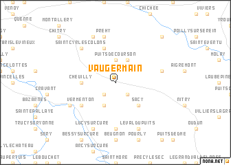 map of Vaugermain