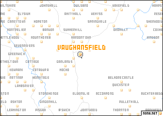 map of Vaughansfield