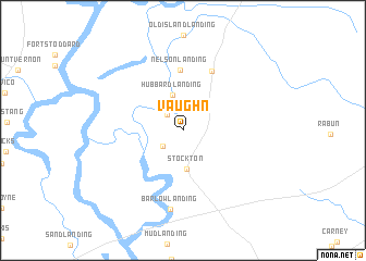 map of Vaughn