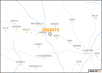 map of Vaughts