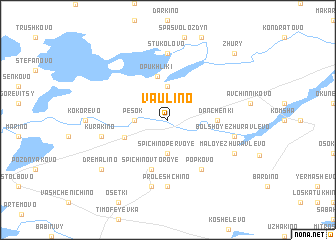 map of Vaulino