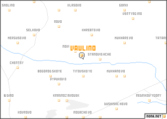 map of Vaulino