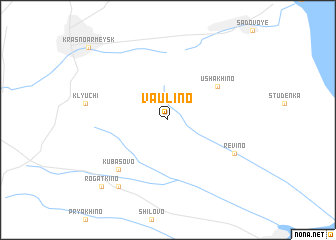 map of Vaulino