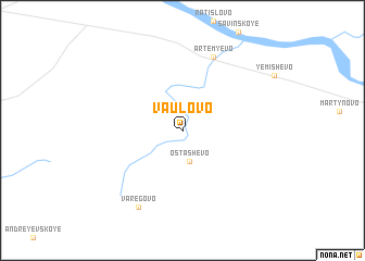 map of Vaulovo