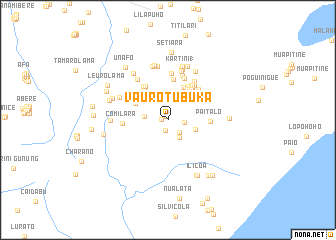 map of Vaurotubuka