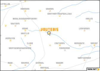 map of Vautebis