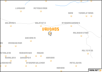 map of Vávdhos