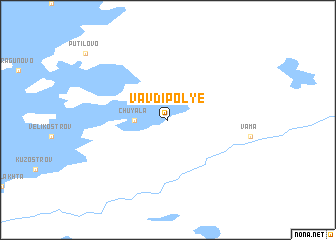 map of Vavdipol\