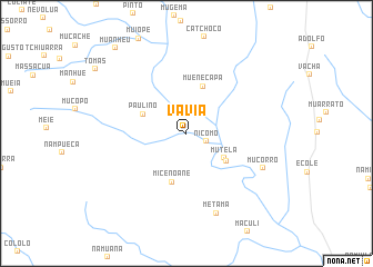 map of Vaviã