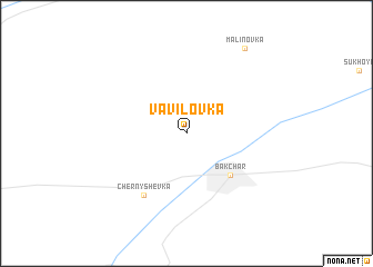 map of Vavilovka