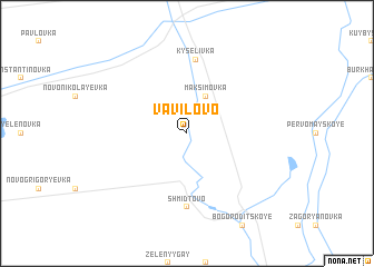 map of Vavilovo