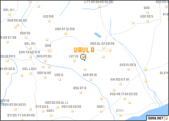 map of Vavla