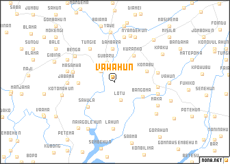 map of Vawahun