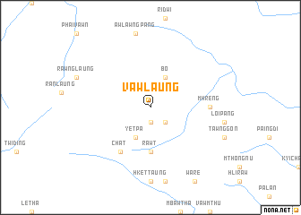 map of Vawlaung