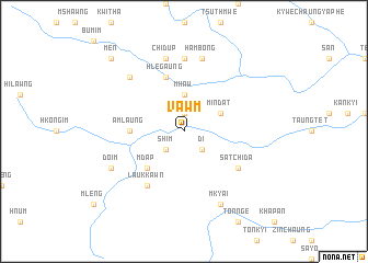 map of Vawm