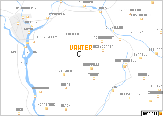 map of Vawter
