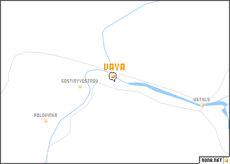 map of Vaya