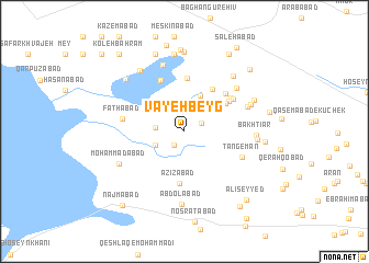 map of Vāyeh Beyg
