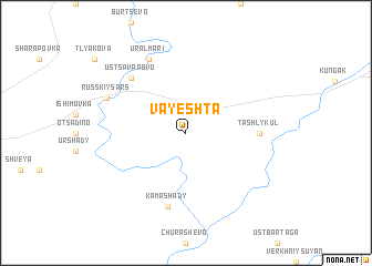 map of Vayeshta