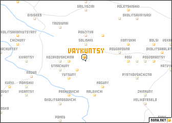 map of Vaykuntsy