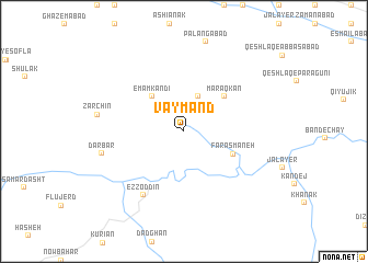 map of Vāymand