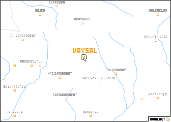 map of Vaysal