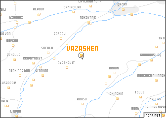 map of Vazashen