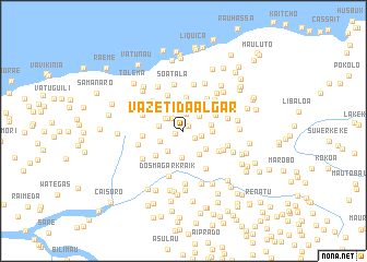 map of Vazetida Algar
