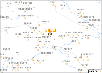 map of Vazlī