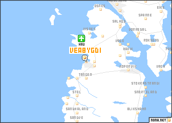 map of Veabygdi