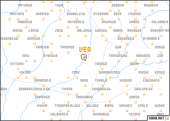 map of Vea