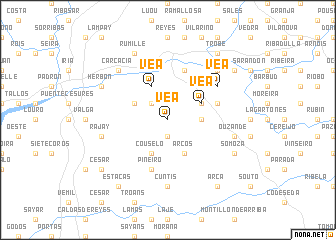 map of Vea