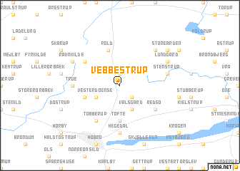 map of Vebbestrup