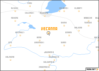 map of Vecanna