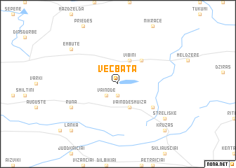 map of Vecbāta