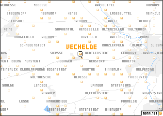 map of Vechelde