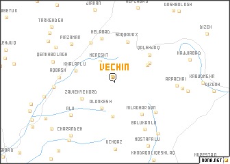 map of Vechīn