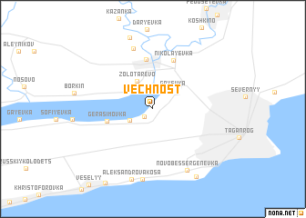 map of Vechnost\