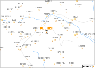 map of Vechrik