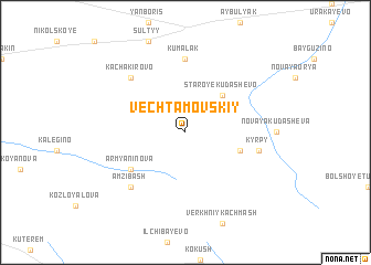 map of Vechtamovskiy