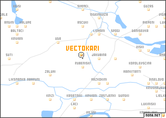 map of Vectokari