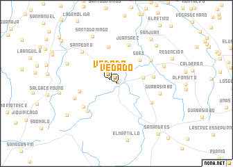 Vedado (Cuba) map - nona.net