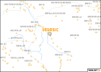 map of Vedašić