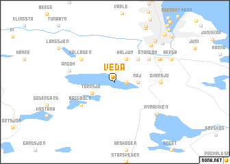 map of Veda