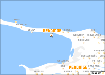 map of Veddinge