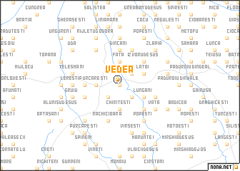 map of Vedea