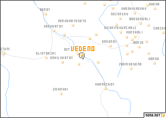 map of Vedeno