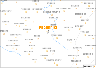 map of Vederniki