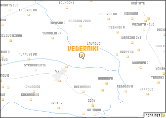 map of Vederniki